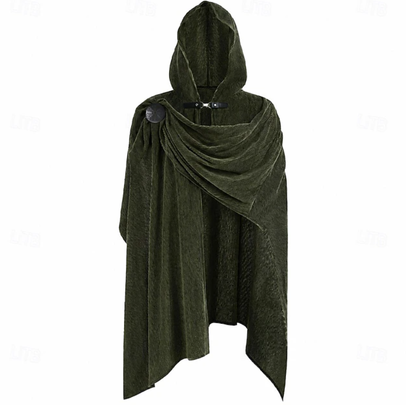 Unisex Hooded Cloak Cape | Draped Front Hooded Cape Costume Events-Cloak Cape-Sasha Sydney