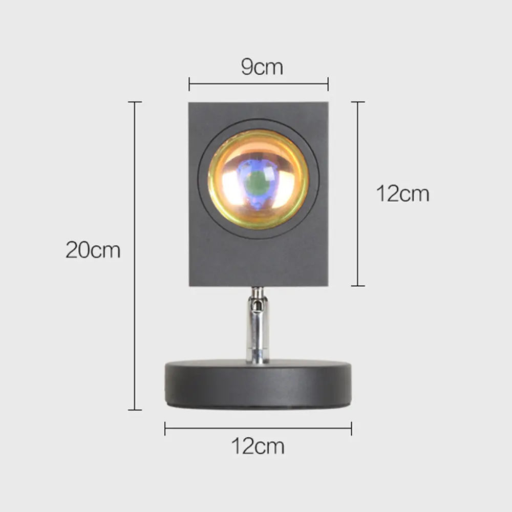 Sunset Projection Lamp | Bedroom Projector Light-Table Lamp-Sasha Sydney