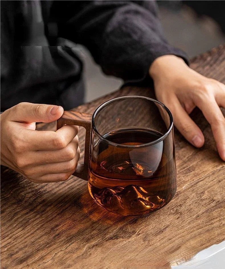 Coffee Mug | Glass Coffee Cup Mug-Mug-Sasha Sydney