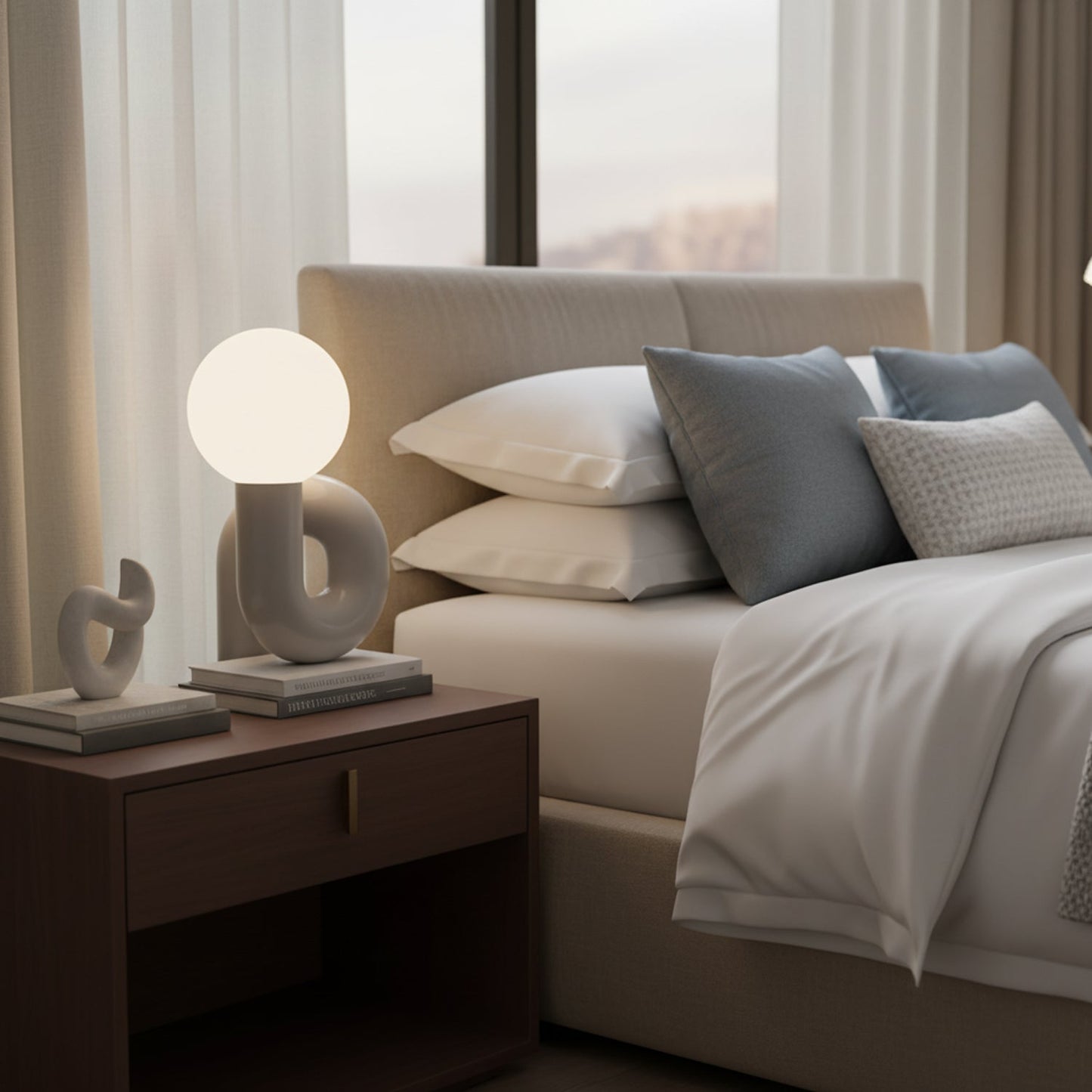 Table Lamp | Decorative Bedside Lamp-Table Lamp-Sasha Sydney