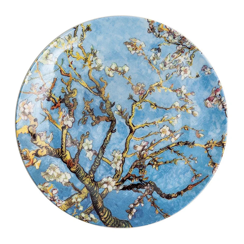 Art Deco Plates | Decorative Plate-Plate-Sasha Sydney