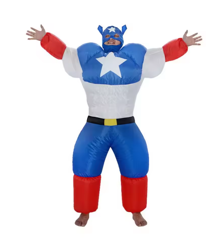 Adult Inflatable Hero Costume | Oversized Party Outfit