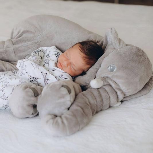PlushElephant cuddly cushion - Super soft & comfortable for babies and children - Image 2