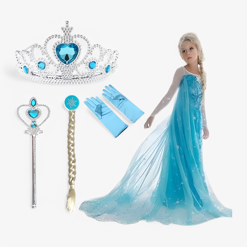 Snow Queen Princess Dress | Costume For Kids