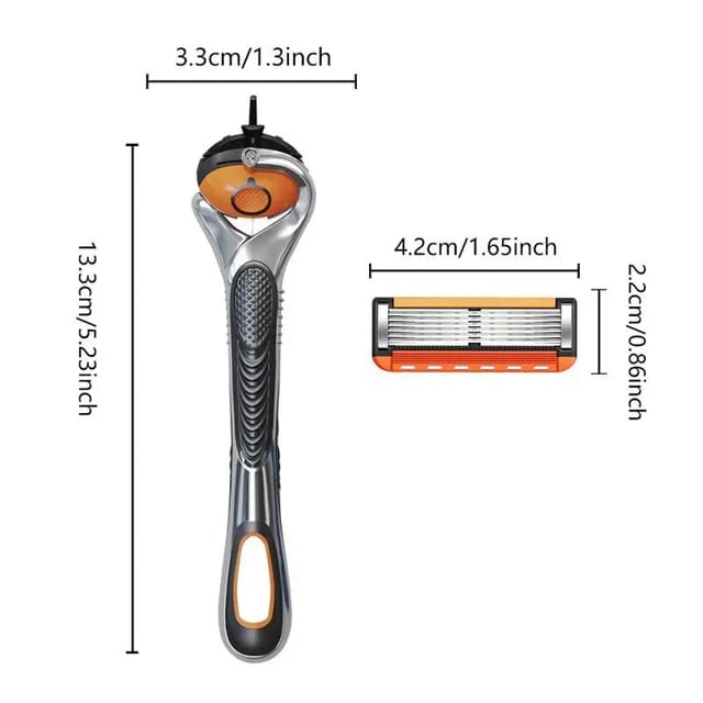 Tharvionek | Men���s Razor Set with Handle - Image 5