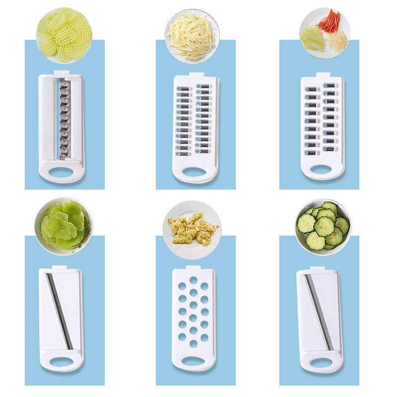 Multi Blade Food Slicer Set | Vegetable Cutter Grater Kitchen Tool-Kitchen Utensil Set-Sasha Sydney