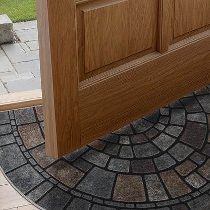 Door Mat | Half Moon Door Mat-Door Mat-Sasha Sydney