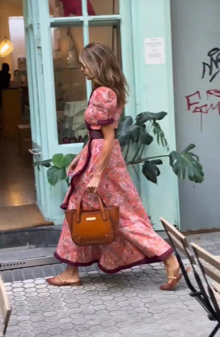 Vivi | Women Floral Midi Dress | Elegant Fit
