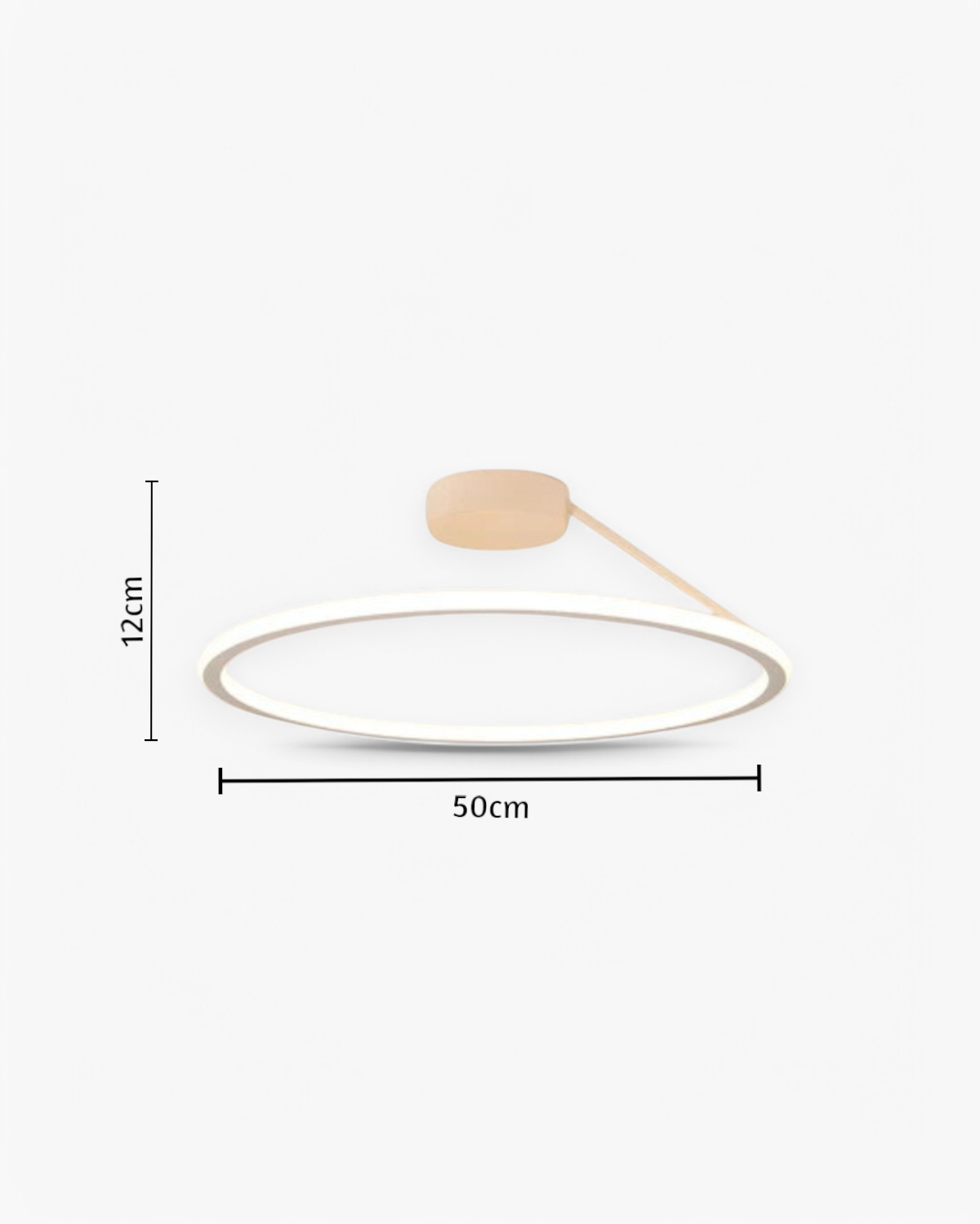 Halo Ceiling Light | Modern Ring Design Ambient Lighting-Ceiling Light-Sasha Sydney