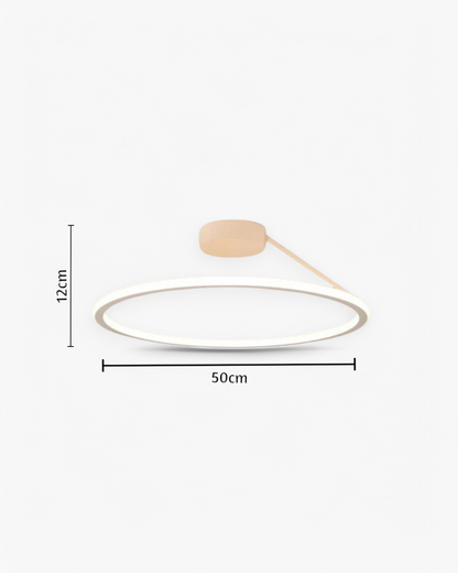 Halo Ceiling Light | Modern Ring Design Ambient Lighting-Ceiling Light-Sasha Sydney
