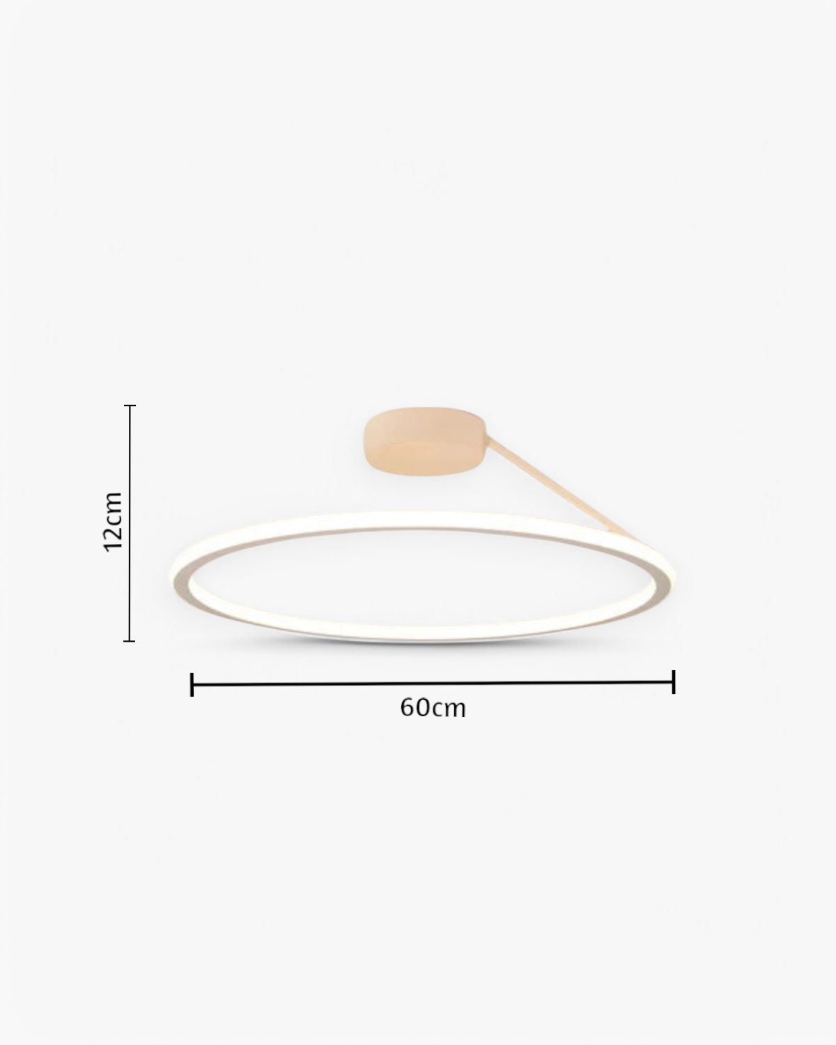 Halo Ceiling Light | Modern Ring Design Ambient Lighting-Ceiling Light-Sasha Sydney