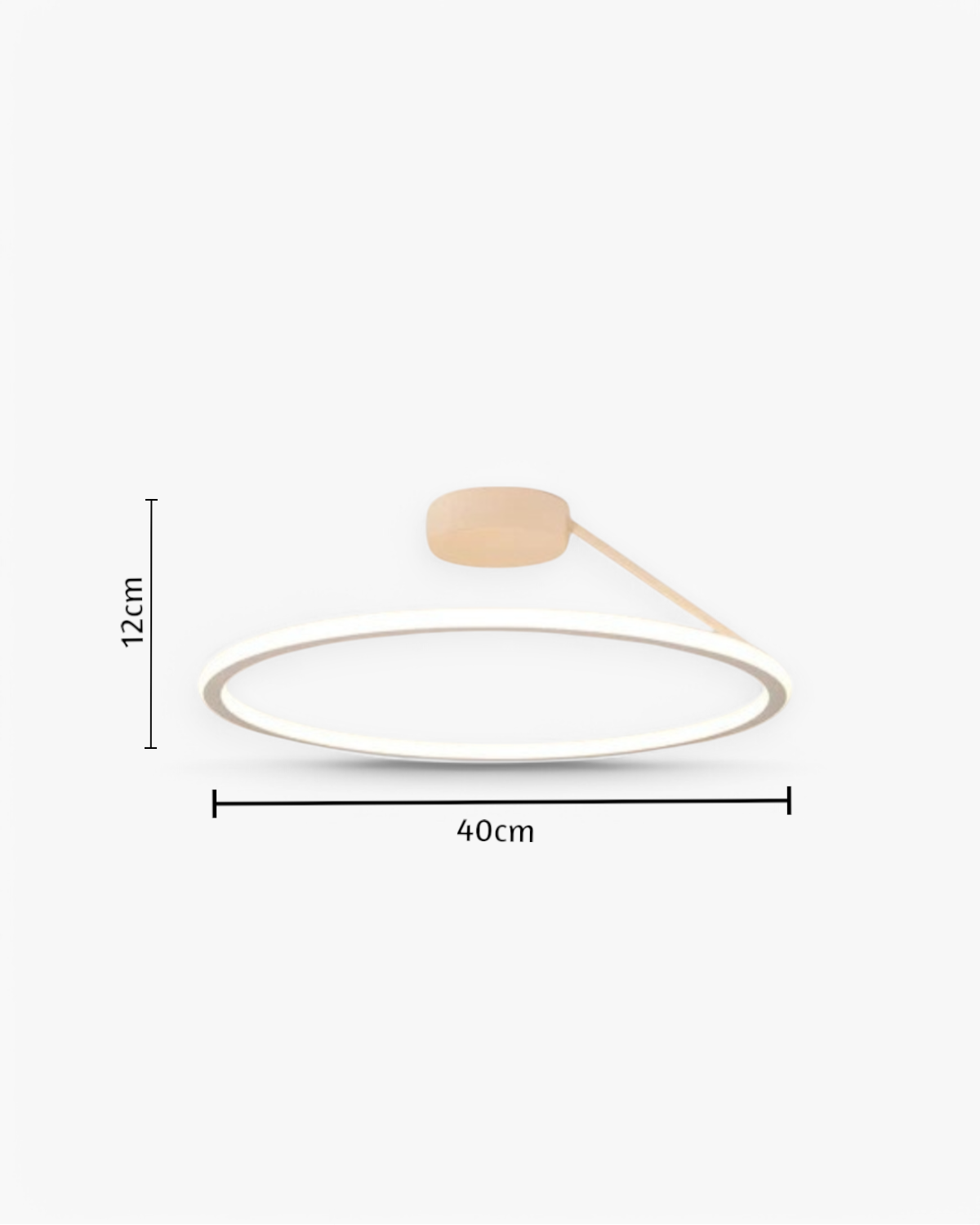 Halo Ceiling Light | Modern Ring Design Ambient Lighting-Ceiling Light-Sasha Sydney