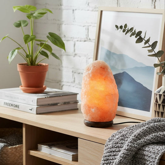 Salt Lamp | Himalayan Salt Rock Lamp-Table Lamp-Sasha Sydney