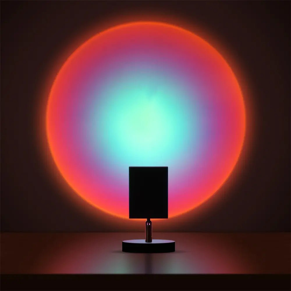 Sunset Projection Lamp | Bedroom Projector Light-Table Lamp-Sasha Sydney