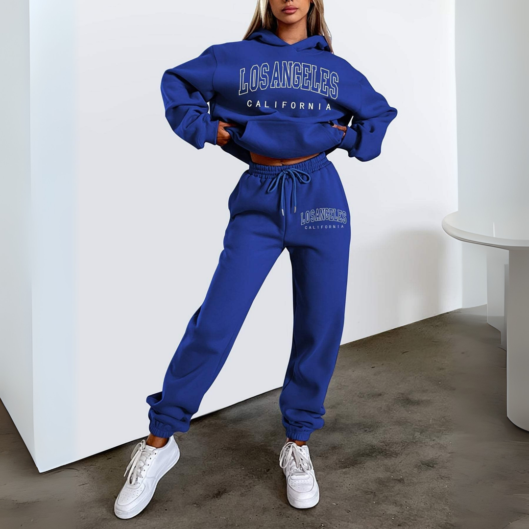 Zara | Women Stretch Lounge Set | Relaxed Fit