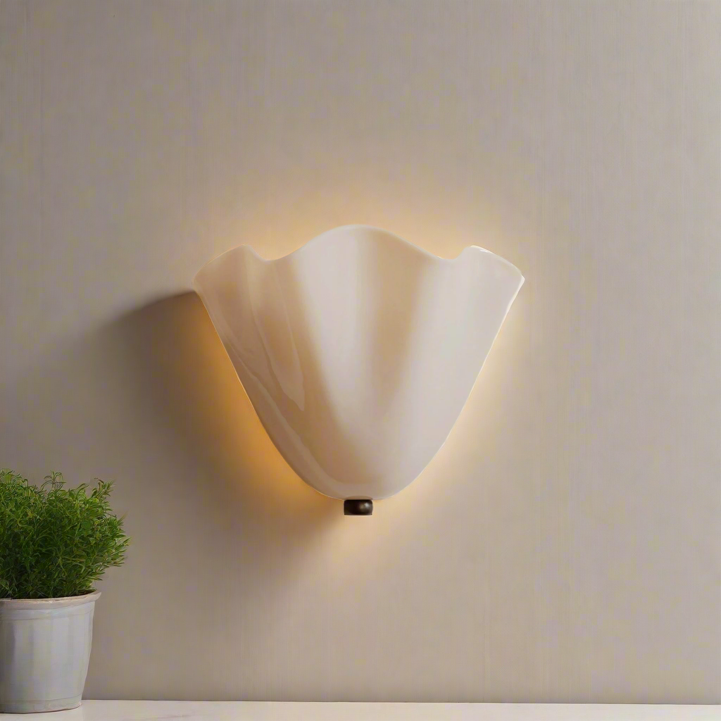 Wall Lights for Bedroom | Glass Wall Sconce-Wall Light-Sasha Sydney
