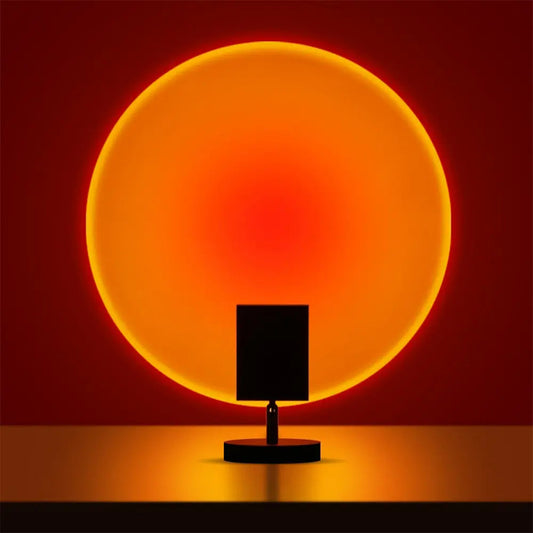 Sunset Projection Lamp | Bedroom Projector Light-Table Lamp-Sasha Sydney