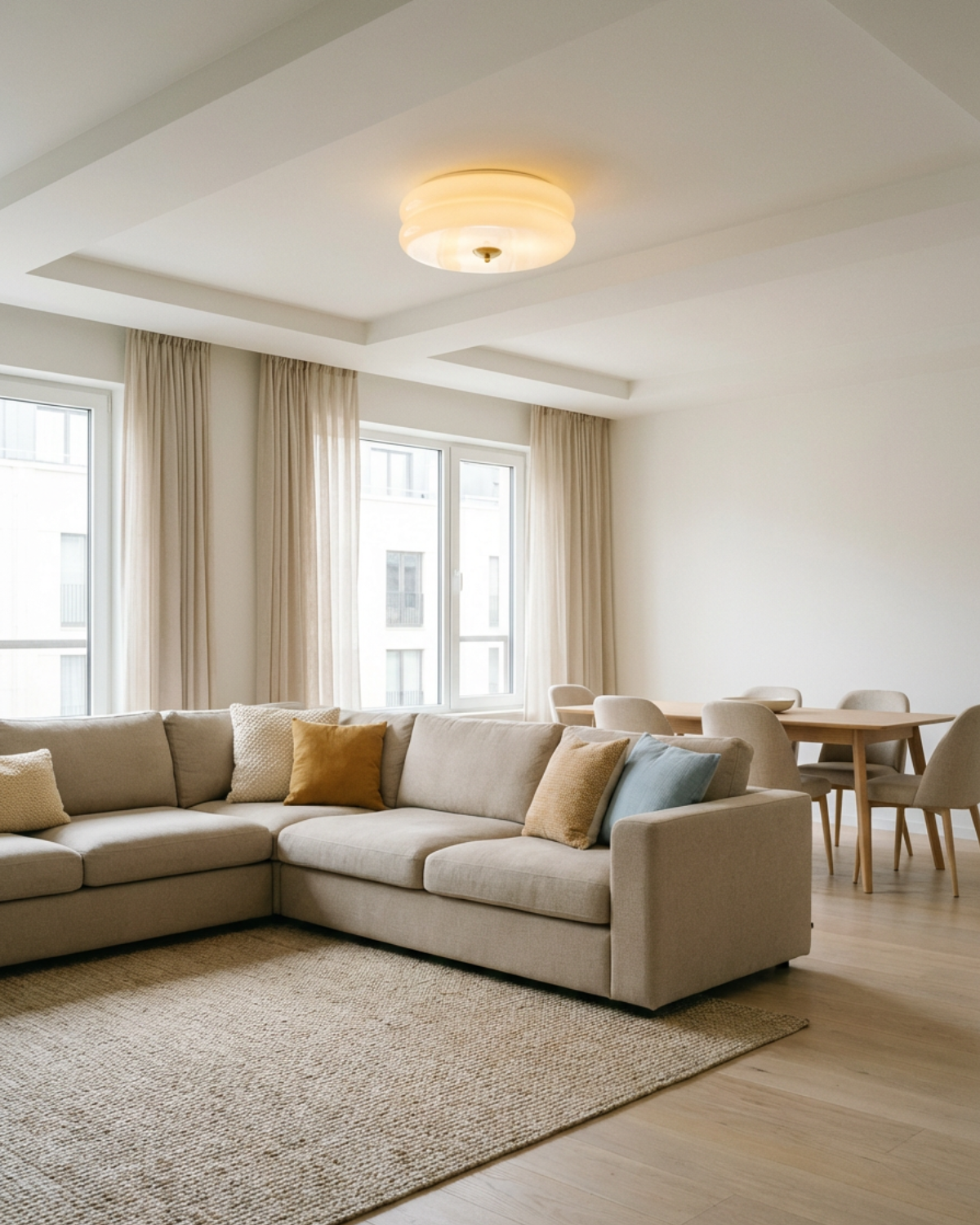 Flush Mount Ceiling Light | Kitchen Ceiling Light-Ceiling Light-Sasha Sydney