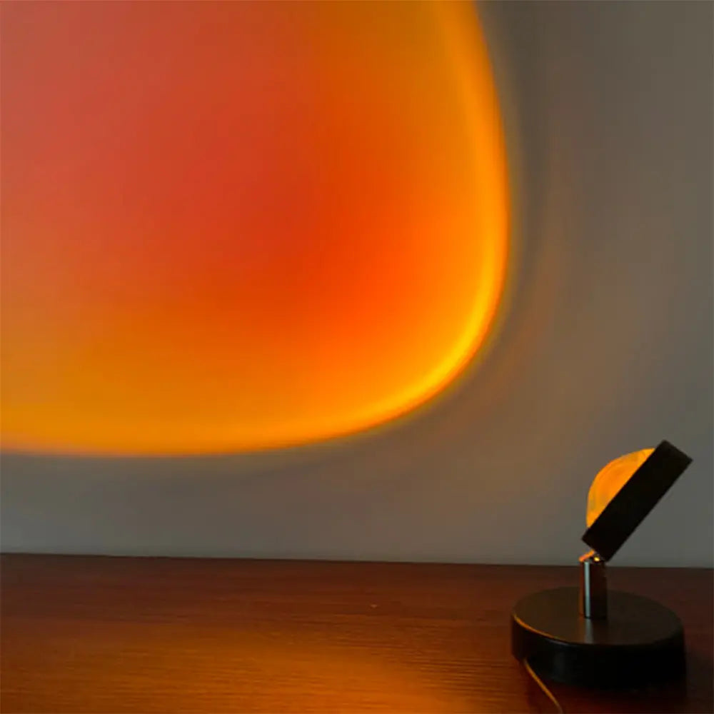 Sunset Projection Lamp | Bedroom Projector Light-Table Lamp-Sasha Sydney