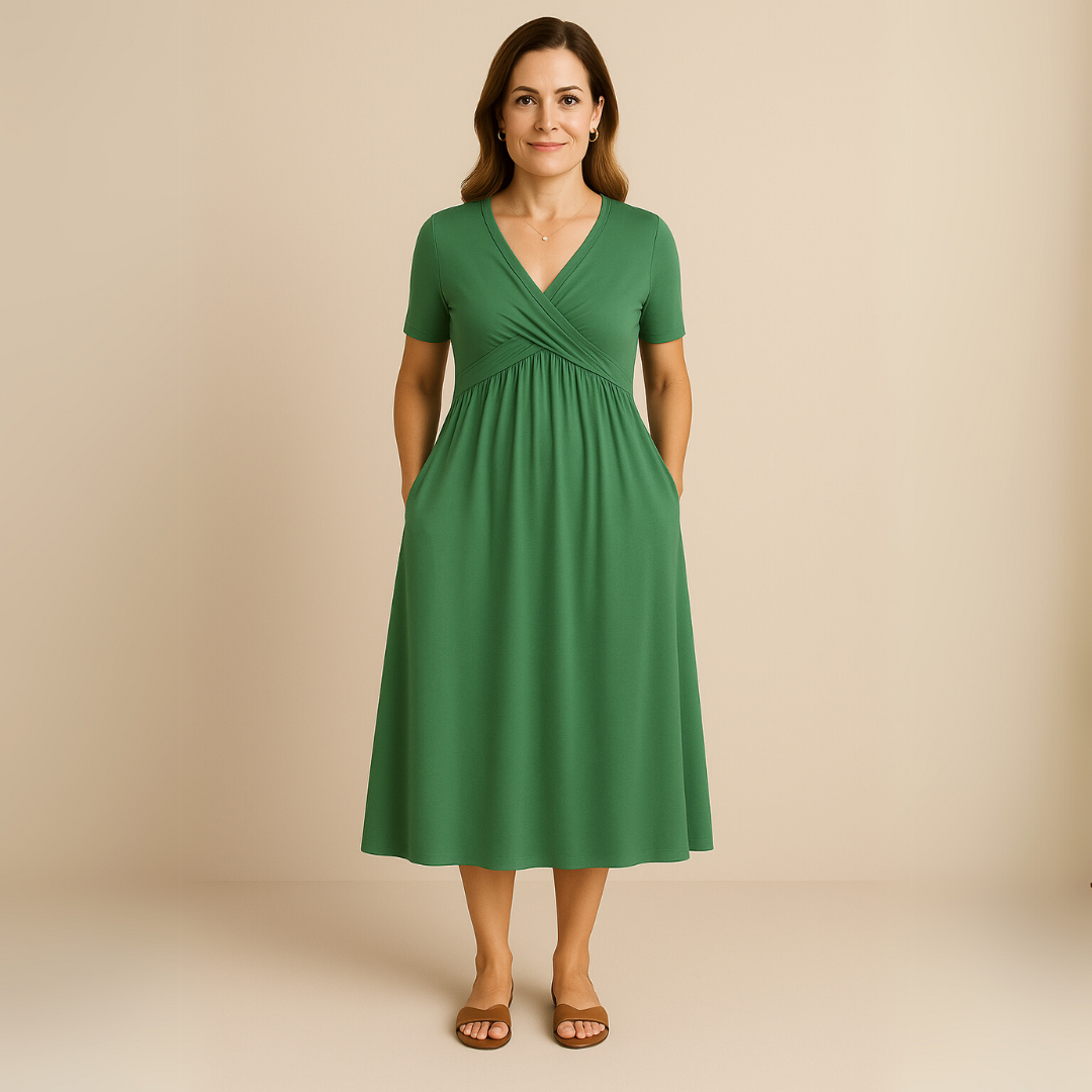 Kendra | Women’s Elegant Midi Dress | Timeless & Versatile