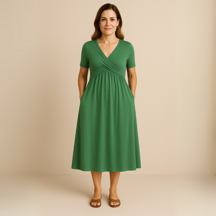 Kendra | Women’s Elegant Midi Dress | Timeless & Versatile
