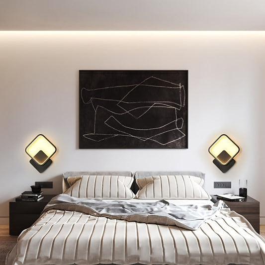 Wall Lamp | Minimalist Square Wall Light-Wall Light-Sasha Sydney