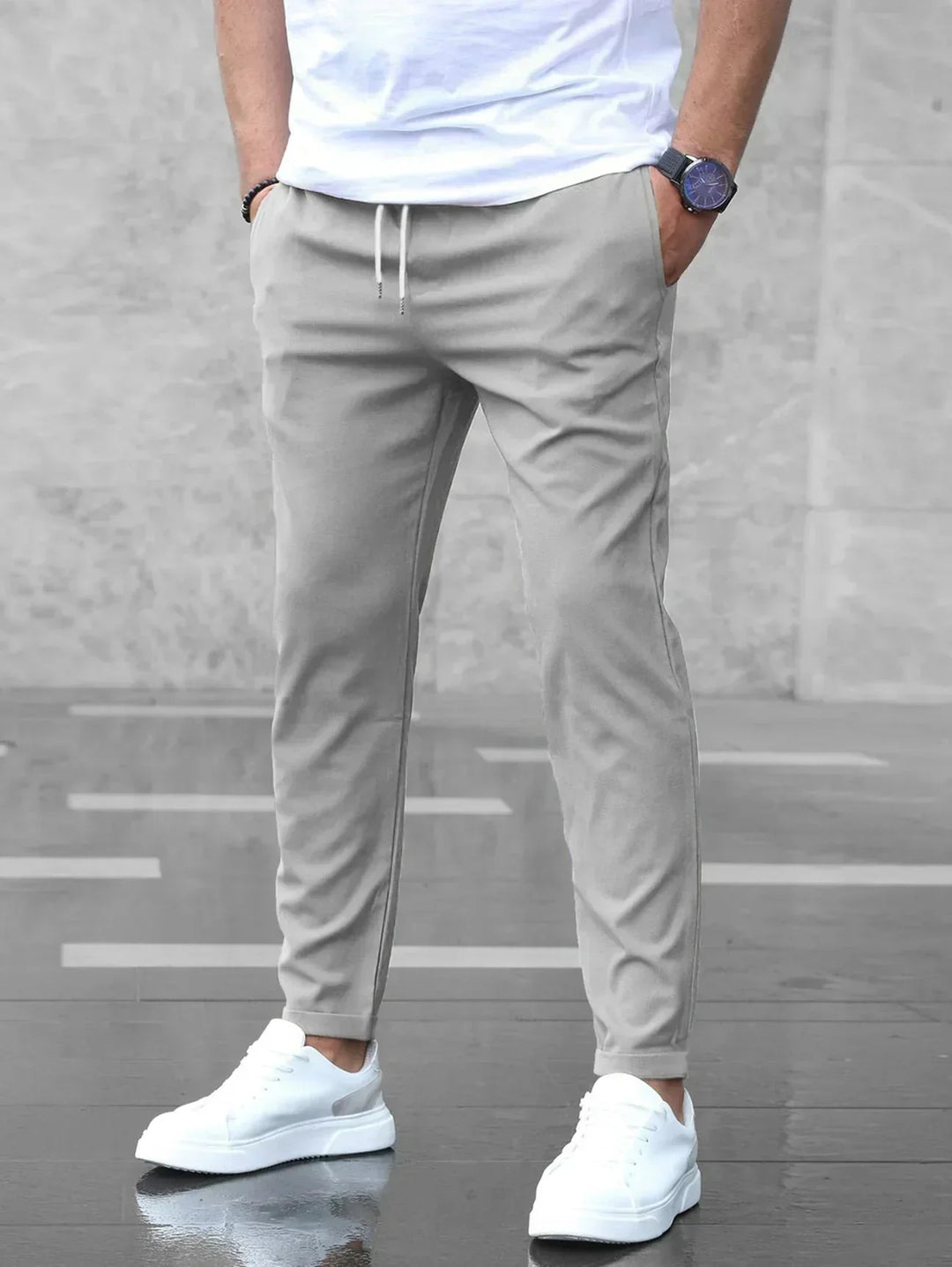Zeke | Men Stretch-Fit Pants | Wrinkle-Resistant
