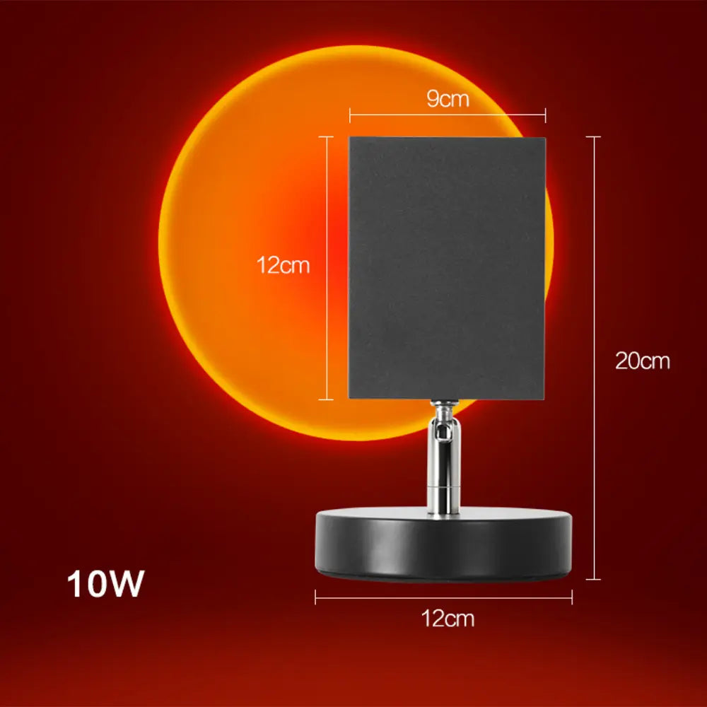 Sunset Projection Lamp | Bedroom Projector Light-Table Lamp-Sasha Sydney