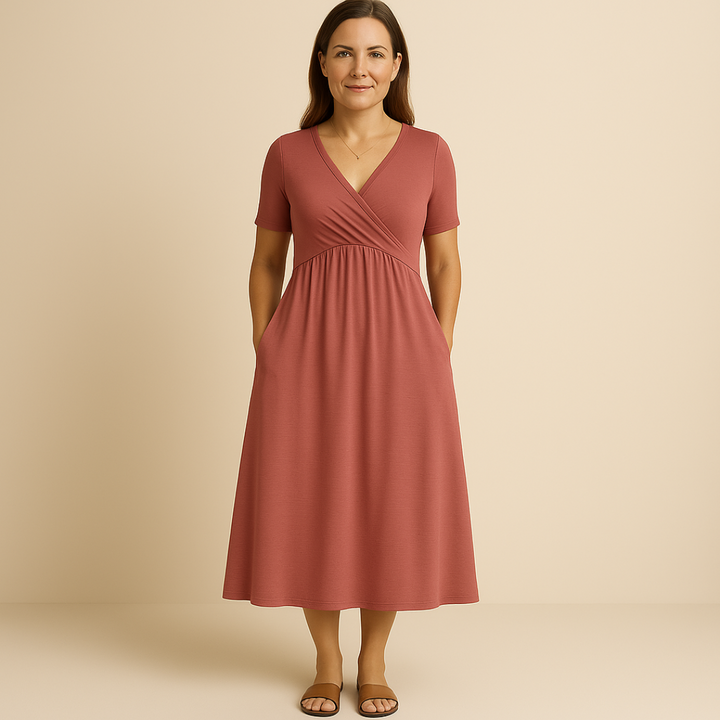 Kendra | Women’s Elegant Midi Dress | Timeless & Versatile