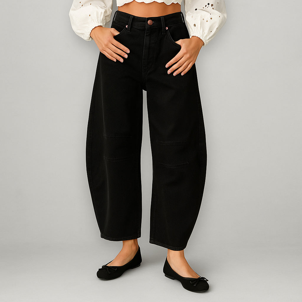Entela | Women's Relaxed Fit Jeans | Trendy & Comfortable