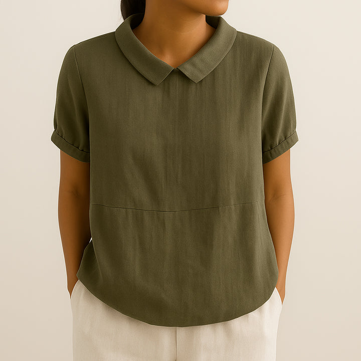 Henny | Women’s Elegant Cotton Blouse | Breezy Comfort