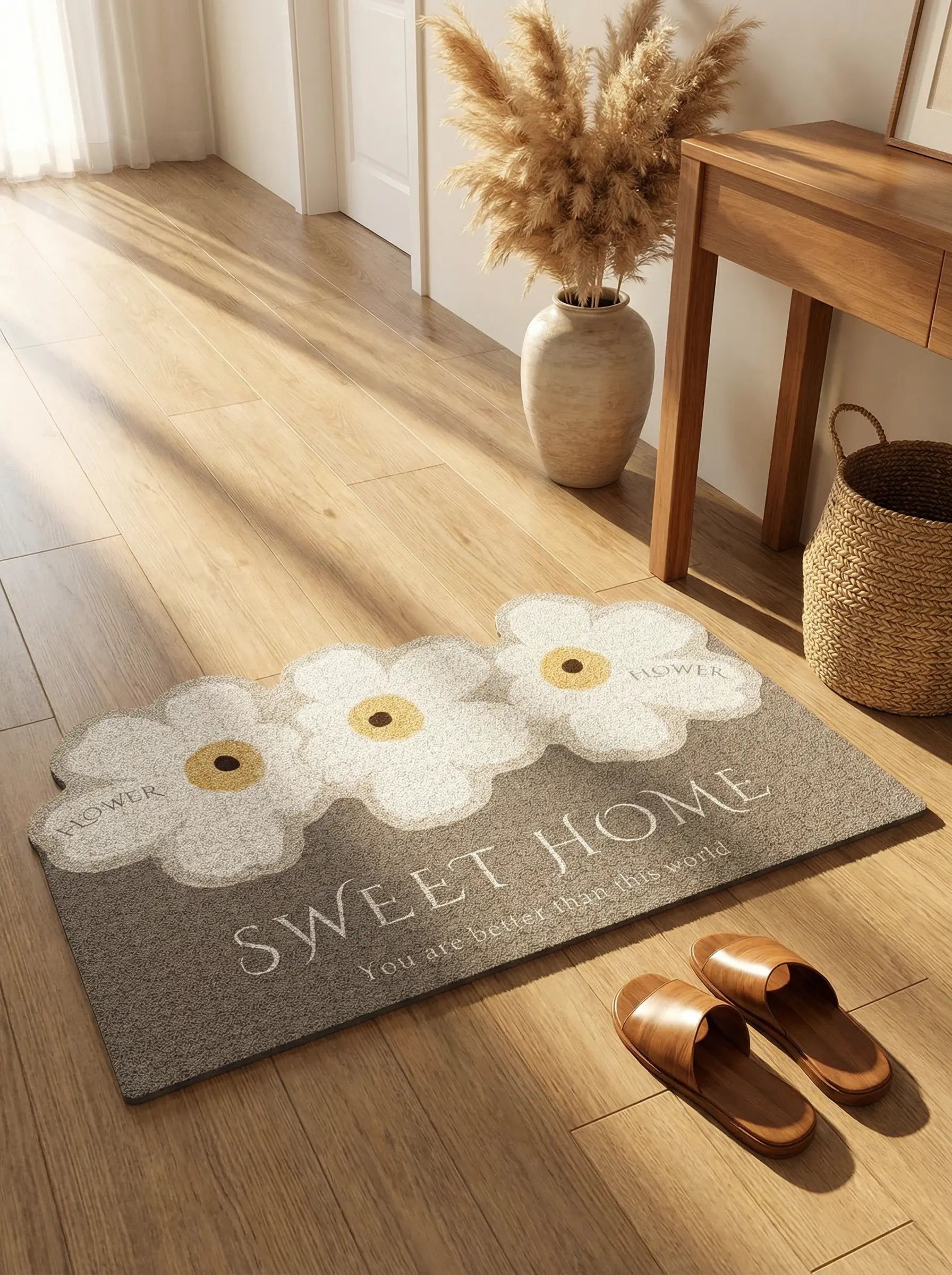 Modern Front Door Mat | Non Slip Dirt Trapping Entryway Use-Door Mat-Sasha Sydney