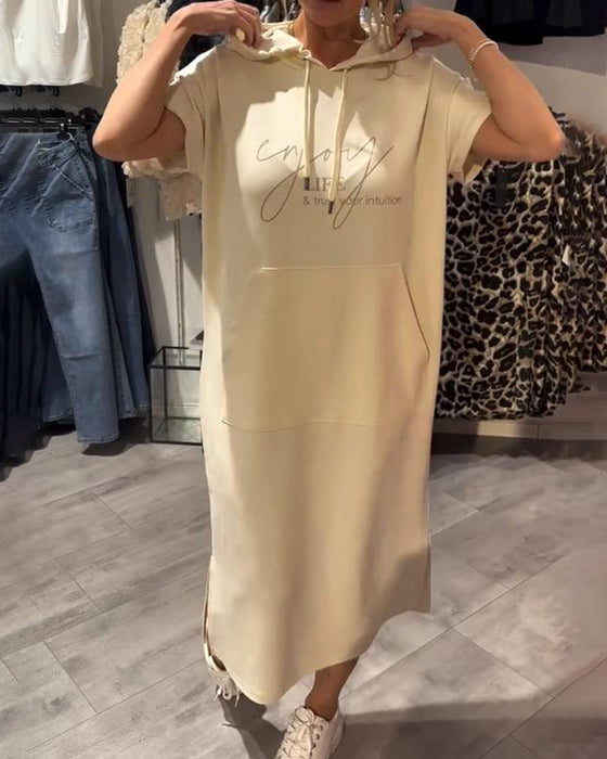 Nadia | Women's Casual Hoodie Dress | Elegant Comfort