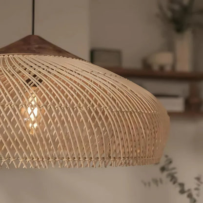 Rattan Pendant Light | Ceiling Hanging Light-Pendant Light-Sasha Sydney