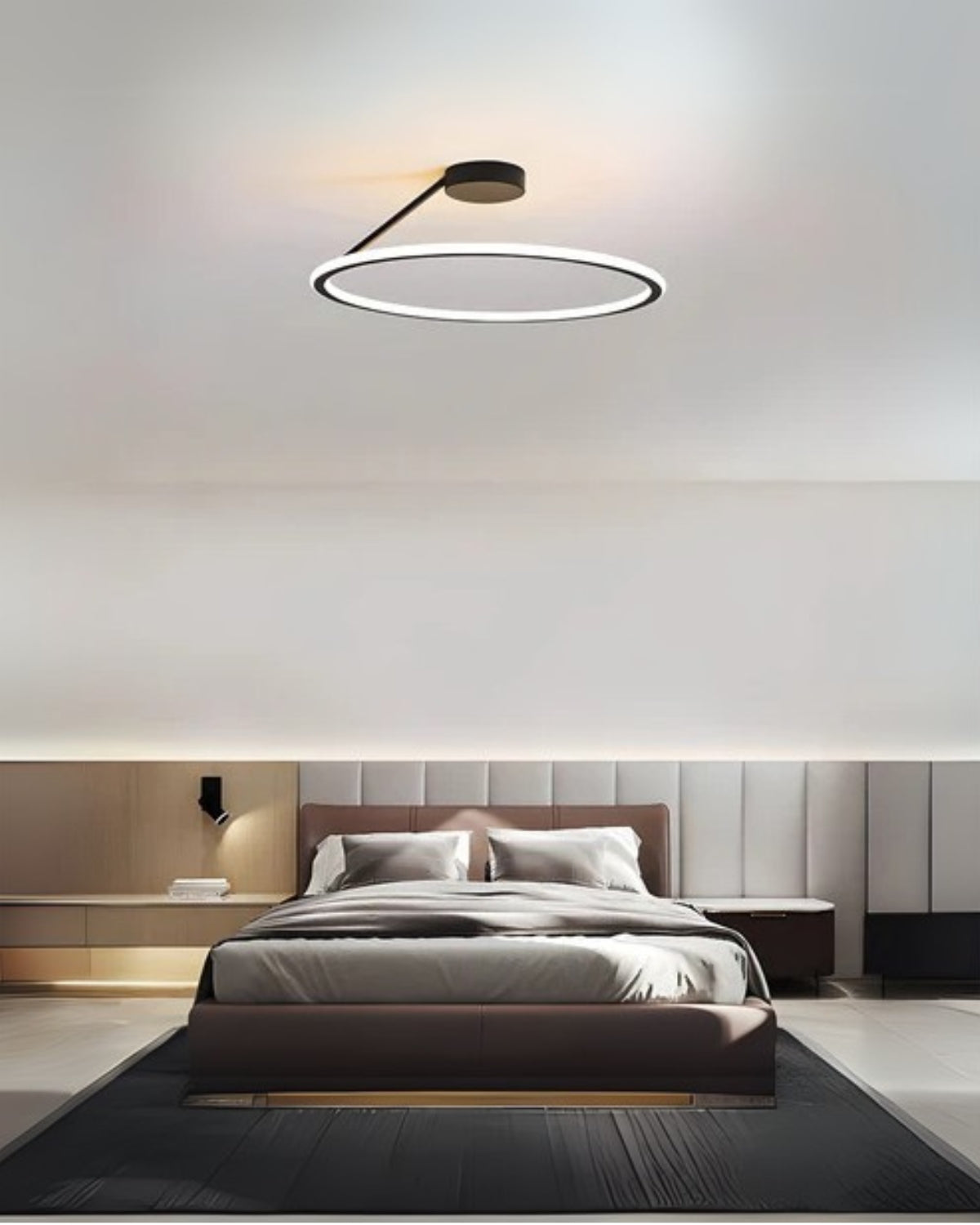 Halo Ceiling Light | Modern Ring Design Ambient Lighting-Ceiling Light-Sasha Sydney