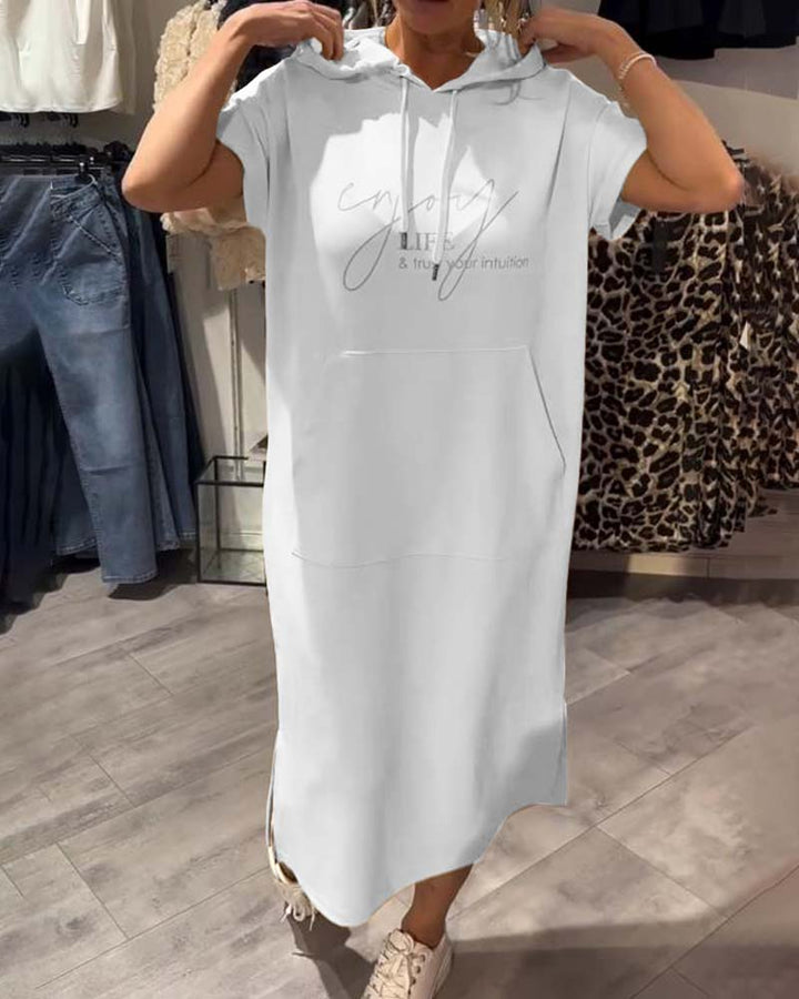 Nadia | Women's Casual Hoodie Dress | Elegant Comfort