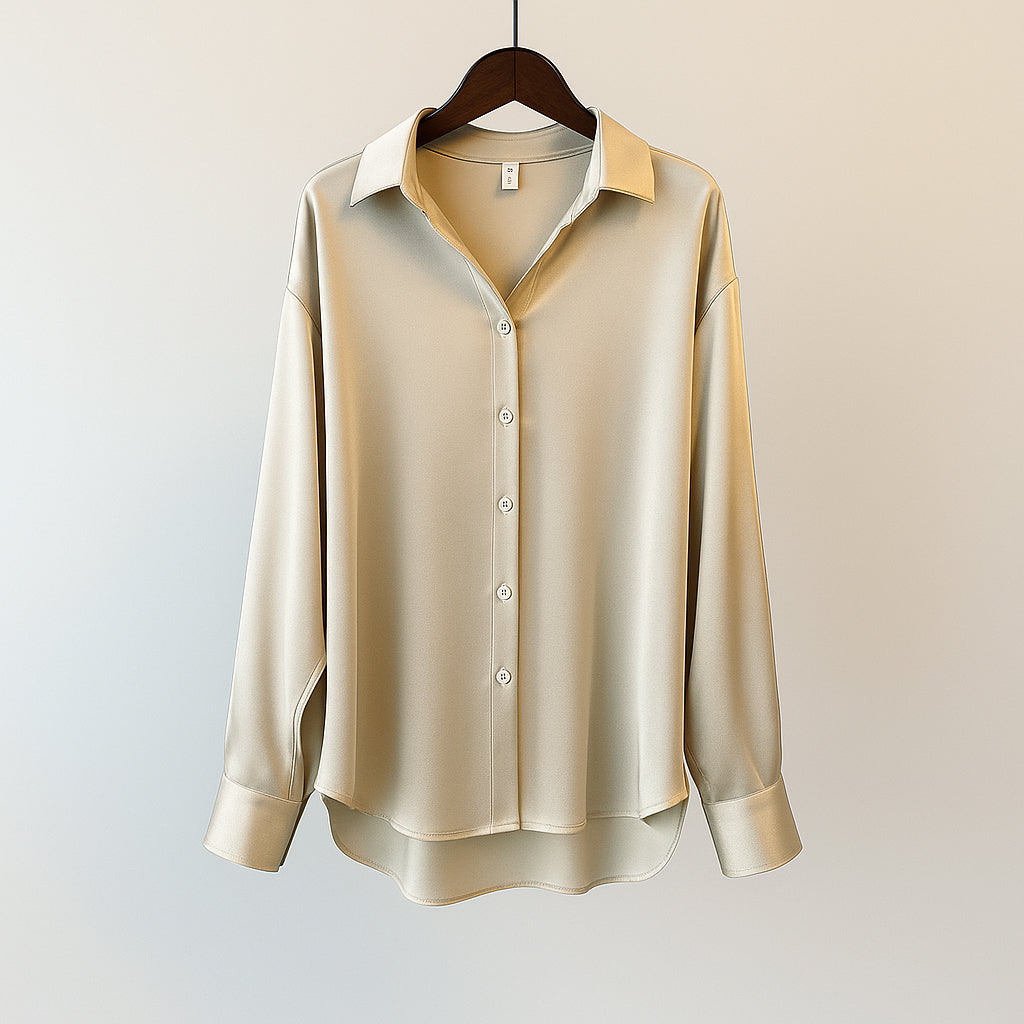 Zoe | Women Satin Shirt | Elegant Comfort