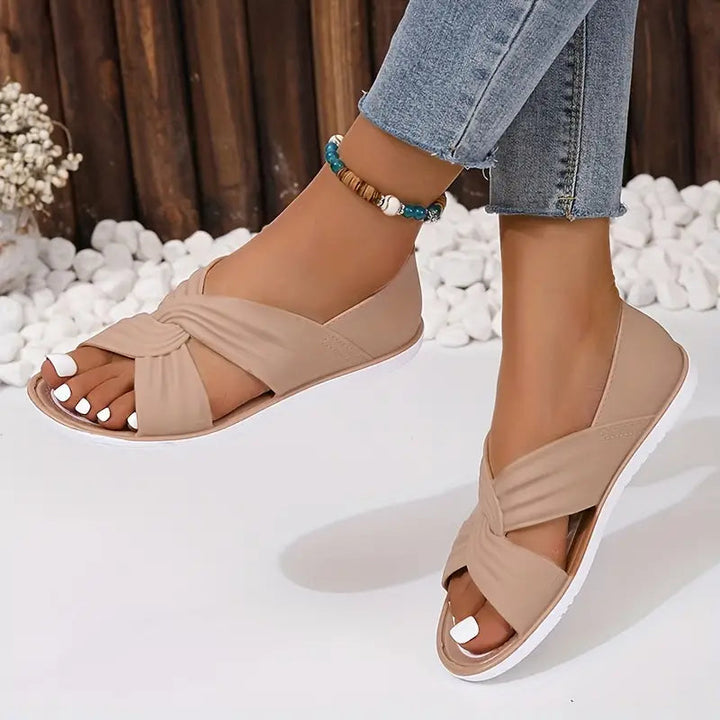 Lila | Women’s Elegant Comfort Slide Sandals | Casual Chic