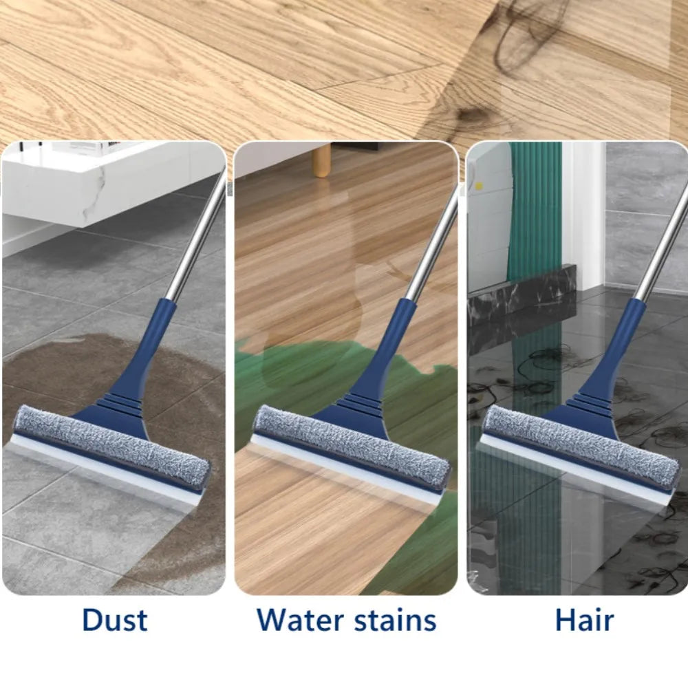2 In 1 Window Squeegee | Microfibre Cleaner Extendable Handle Home Cleaning-Window Squeegee-Sasha Sydney