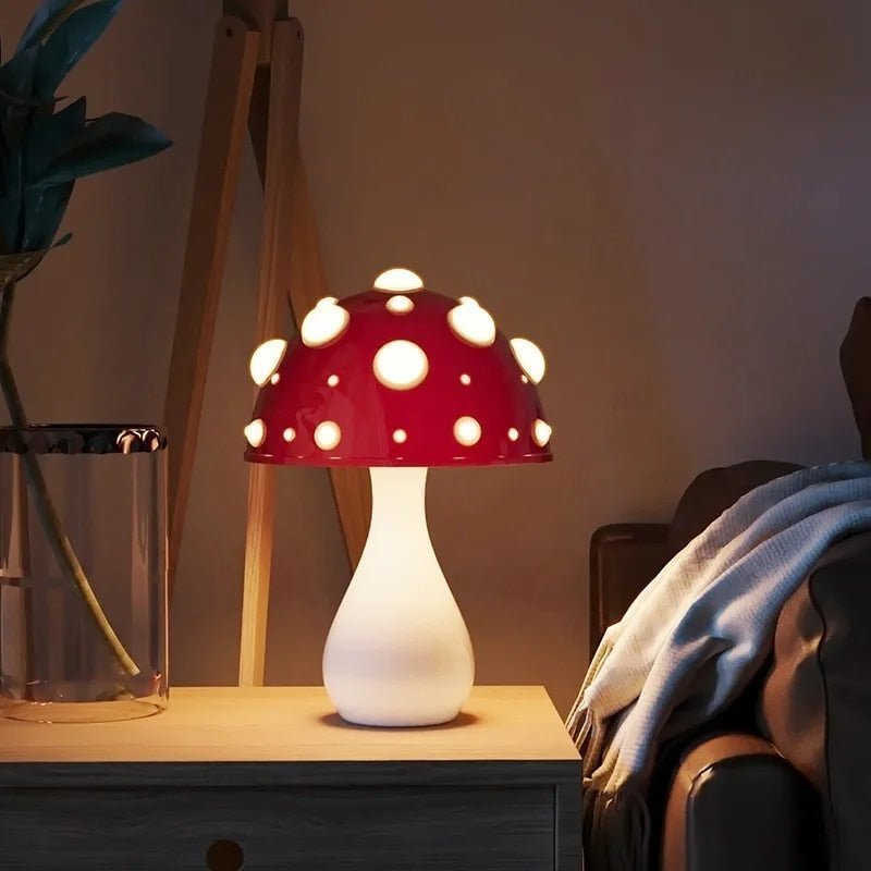 Table Lamp | LED Mushroom Bedside Lamp-Table Lamp-Sasha Sydney