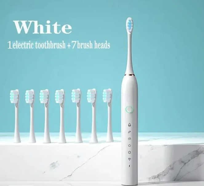 Electric Toothbrush | Ultrasonic Rechargeable Toothbrush-Electric Toothbrush-Sasha Sydney