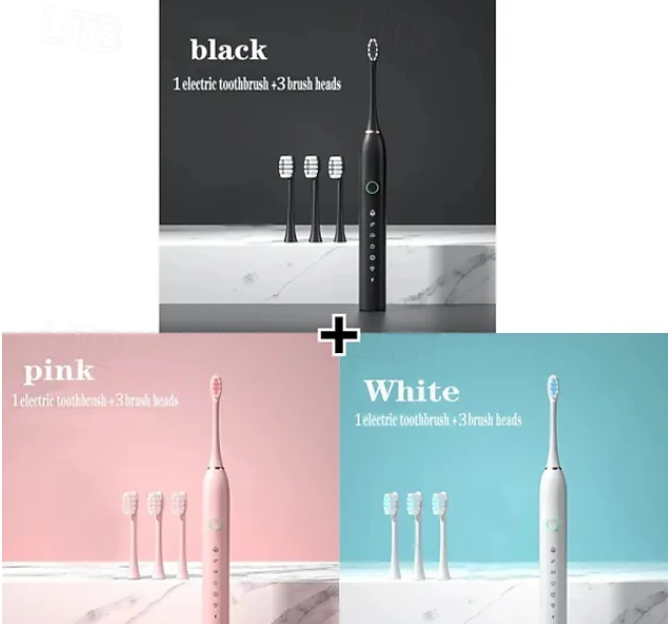 Electric Toothbrush | Ultrasonic Rechargeable Toothbrush-Electric Toothbrush-Sasha Sydney