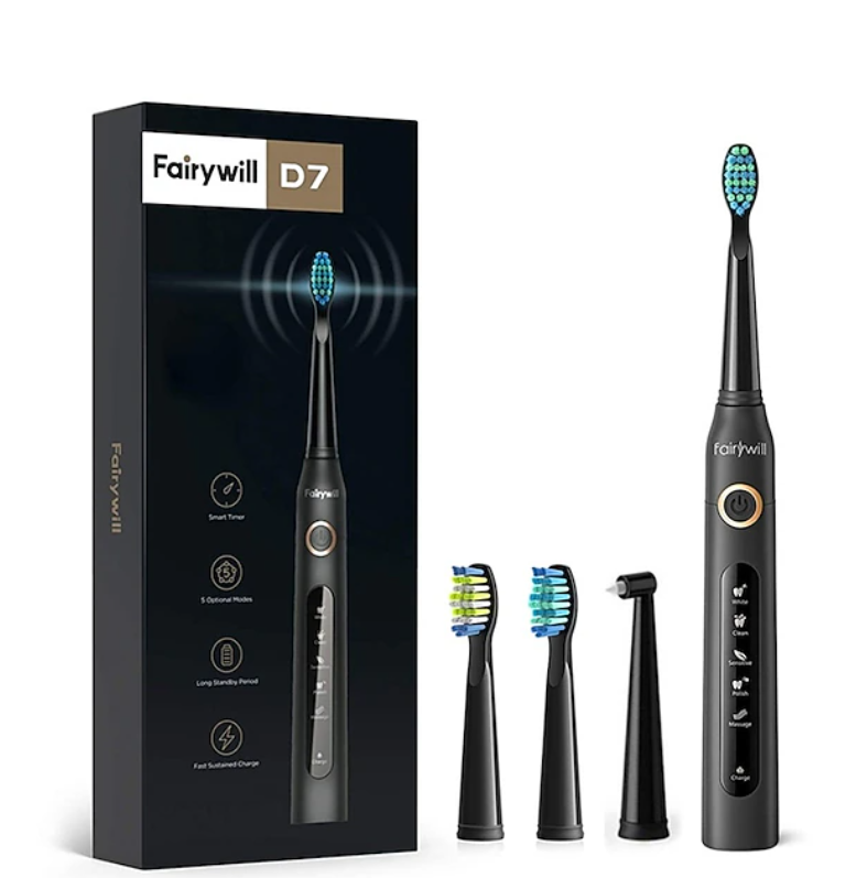 Electric Toothbrush | Ultrasonic Rechargeable Toothbrush Set-Electric Toothbrush-Sasha Sydney