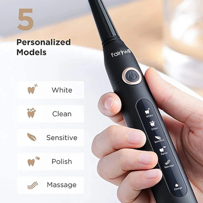 Electric Toothbrush | Ultrasonic Rechargeable Toothbrush Set-Electric Toothbrush-Sasha Sydney