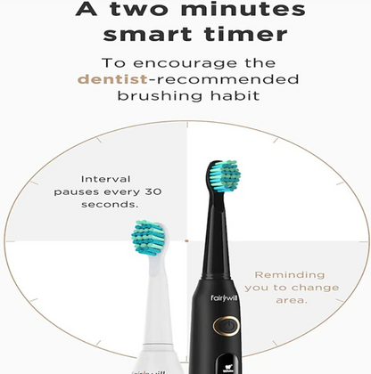 Electric Toothbrush | Ultrasonic Rechargeable Toothbrush Set-Electric Toothbrush-Sasha Sydney