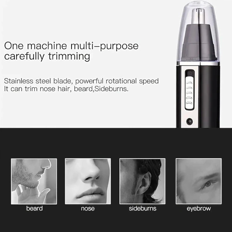 Nose And Ear Hair Trimmer | Beard Trimmer For Men-Trimmer/Shaver-Sasha Sydney