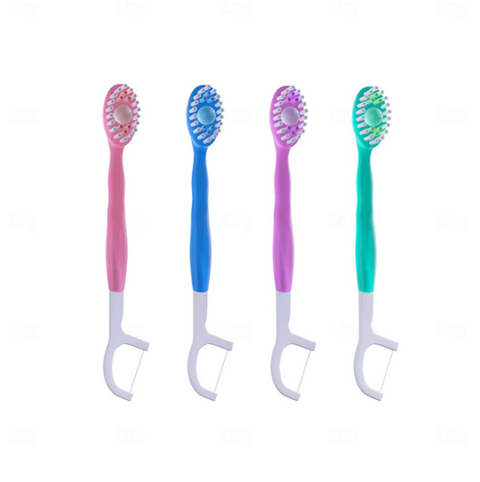 Flossing Toothbrush | Travel Toothbrush-Toothbrush-Sasha Sydney