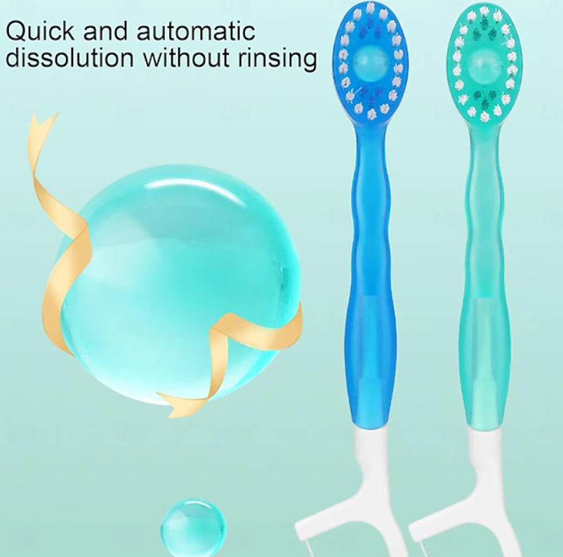 Flossing Toothbrush | Travel Toothbrush-Toothbrush-Sasha Sydney