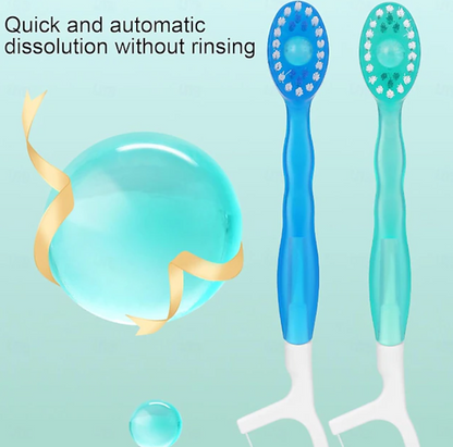 Flossing Toothbrush | Travel Toothbrush-Toothbrush-Sasha Sydney