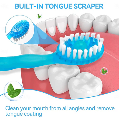 Flossing Toothbrush | Travel Toothbrush-Toothbrush-Sasha Sydney